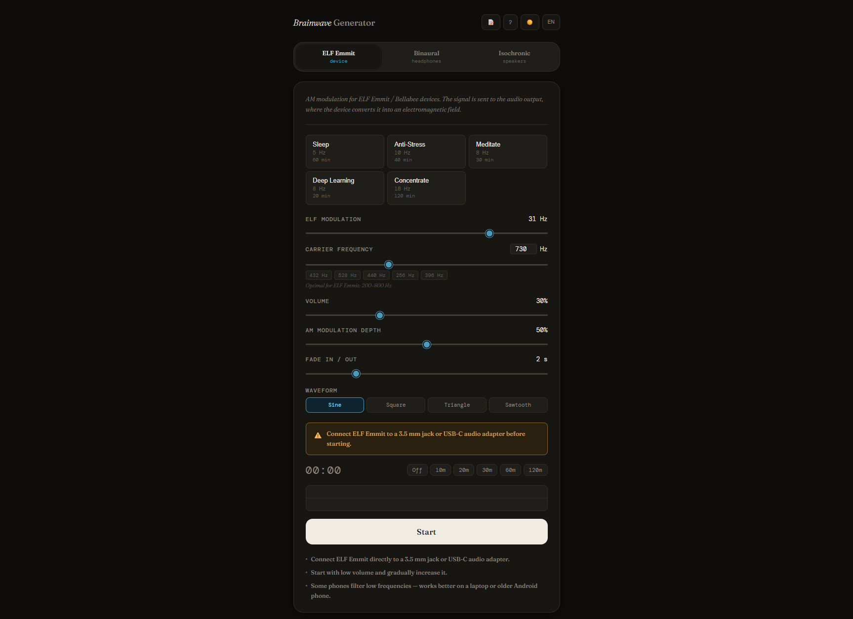 Brainwave Generator